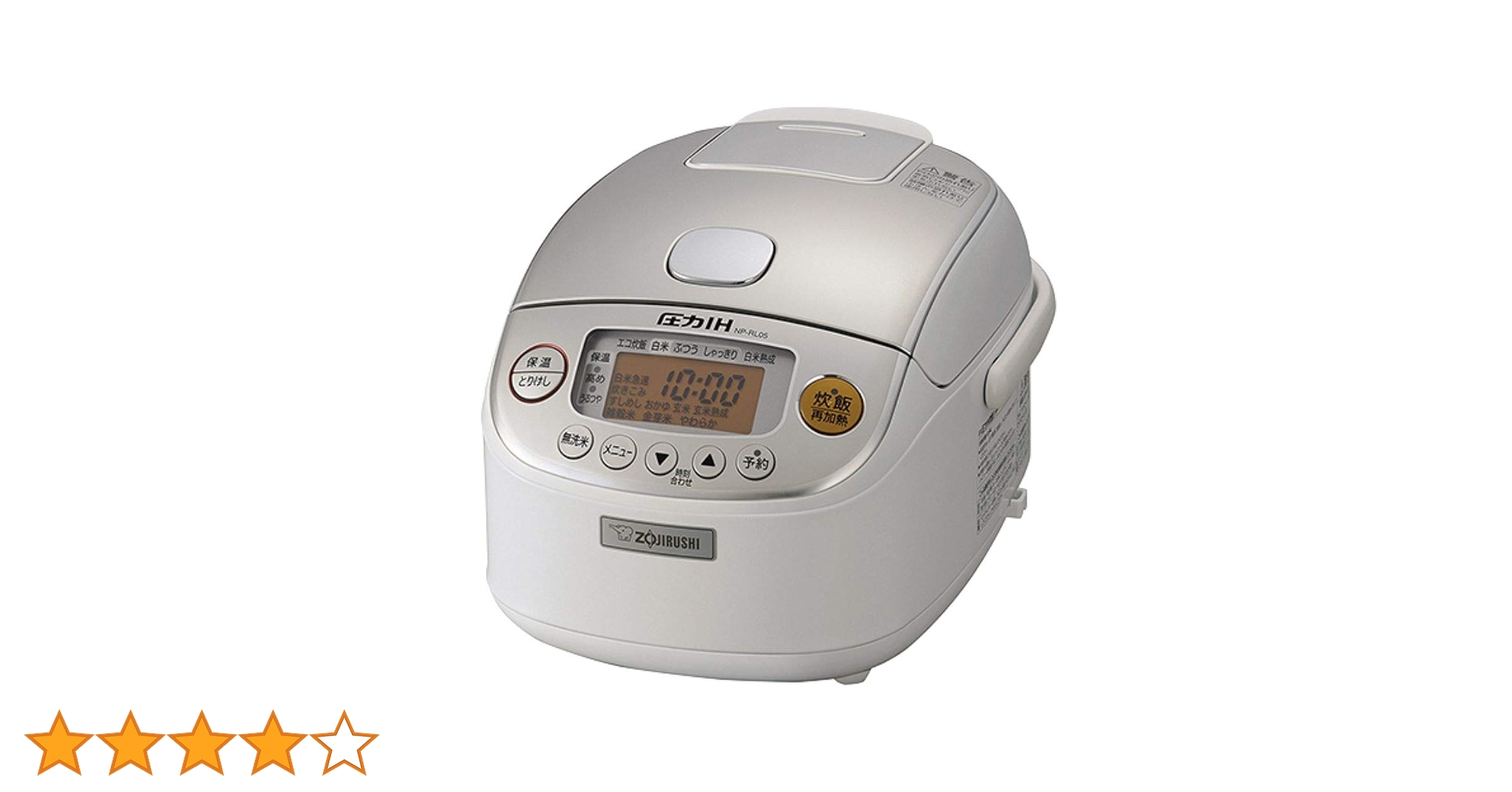 象印 NP-RN05 炊飯器 ホワイト 象印 極め炊き NP-RU05-WA [ホワイト] 価格比較 - 価格.com